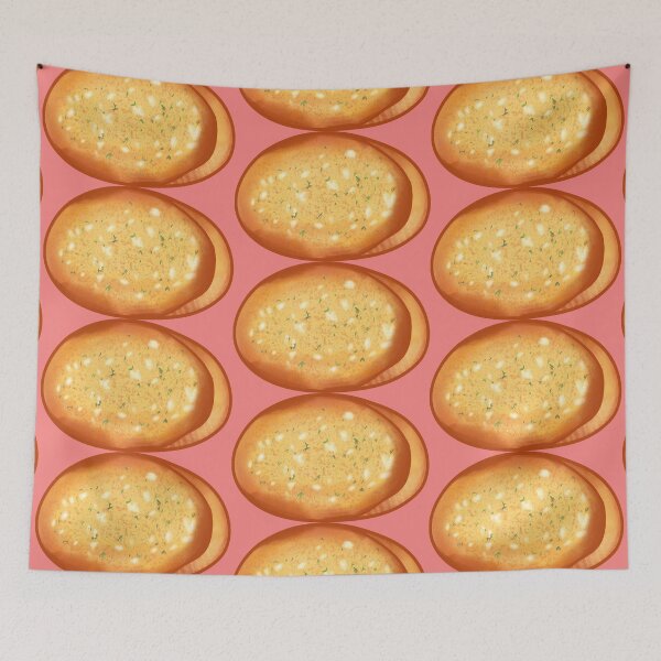 Item preview, garlic bread (red) designed and sold by hungrykate.