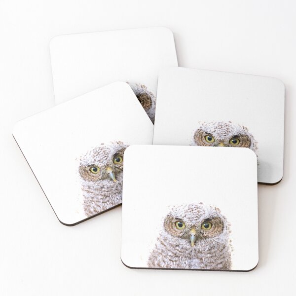 Artikelvorschau, Baby Owl Art Print von Zouzounio Art entworfen und verkauft von zouzounioart.
