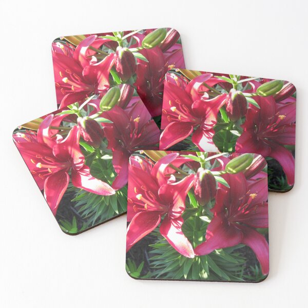 Item preview, Burgundy Lily Flowers designed and sold by FlowersAndMore.
