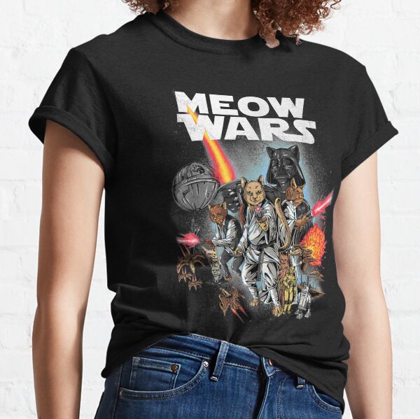 cat wars t shirt