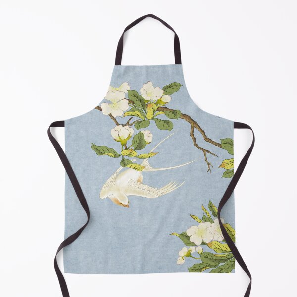 Item preview, Pear blossoms and white swallow Type B: Minhwa-Korean traditional/folk art designed and sold by minsillust.