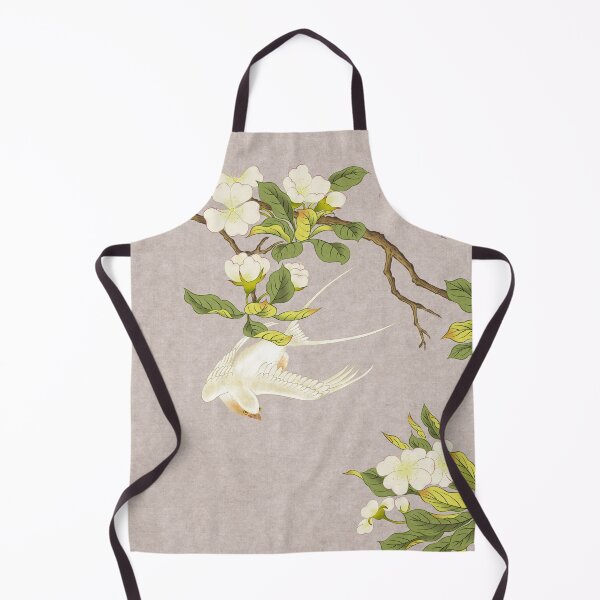 Item preview, Pear blossoms and white swallow Type C: Minhwa-Korean traditional/folk art designed and sold by minsillust.