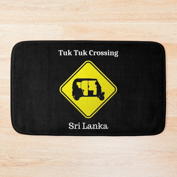 Artikelvorschau, Sri Lanka - Tuk Tuk überquert voraus entworfen und verkauft von Legit Hooligan.