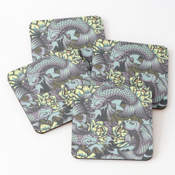 Item preview, Japanese Koi Carp Fish designed and sold by Artcraft-Ink.