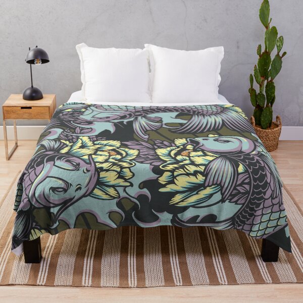 Item preview, Japanese Koi Carp Fish designed and sold by Artcraft-Ink.