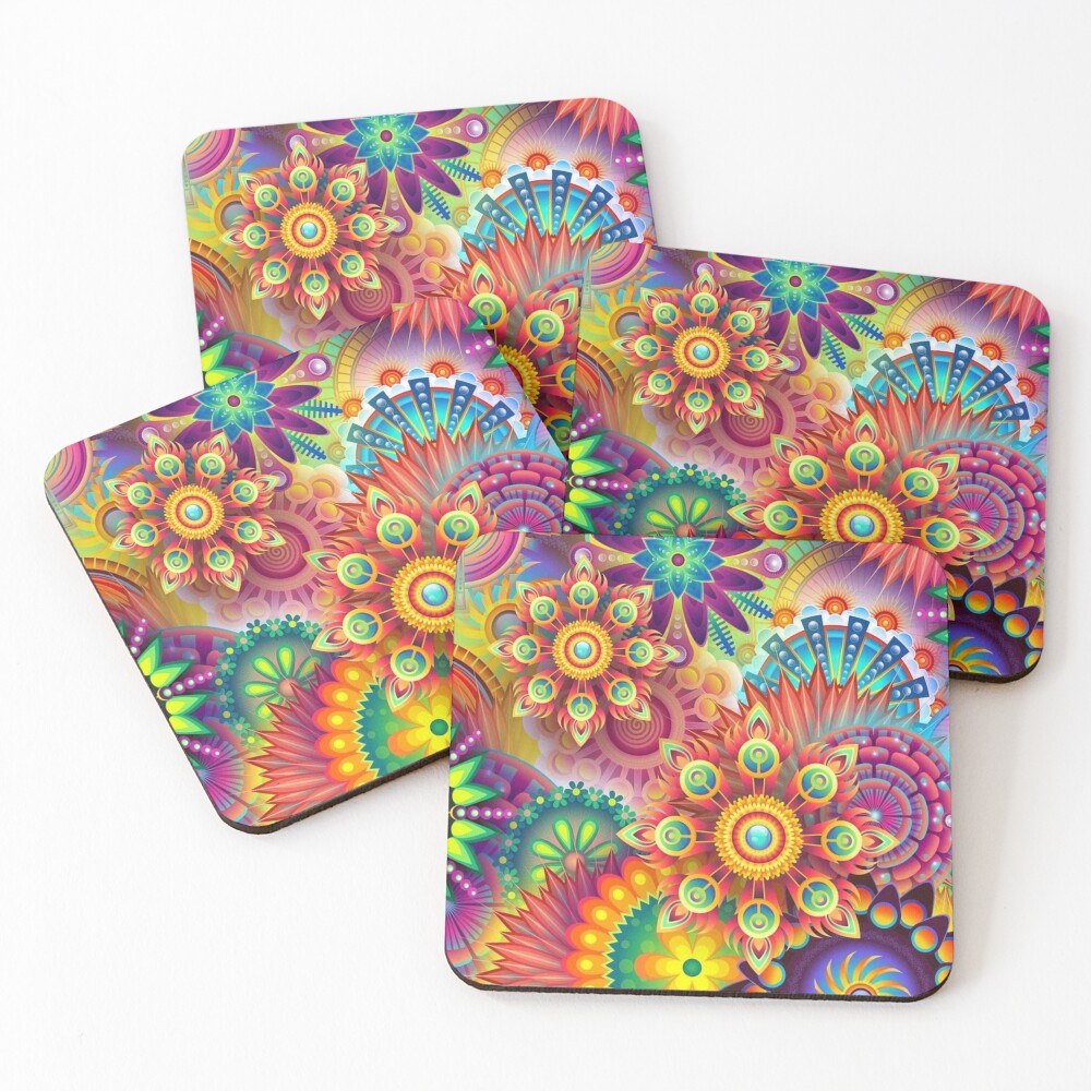 Item preview, Coasters (Set of 4) designed and sold by RocketshSD.