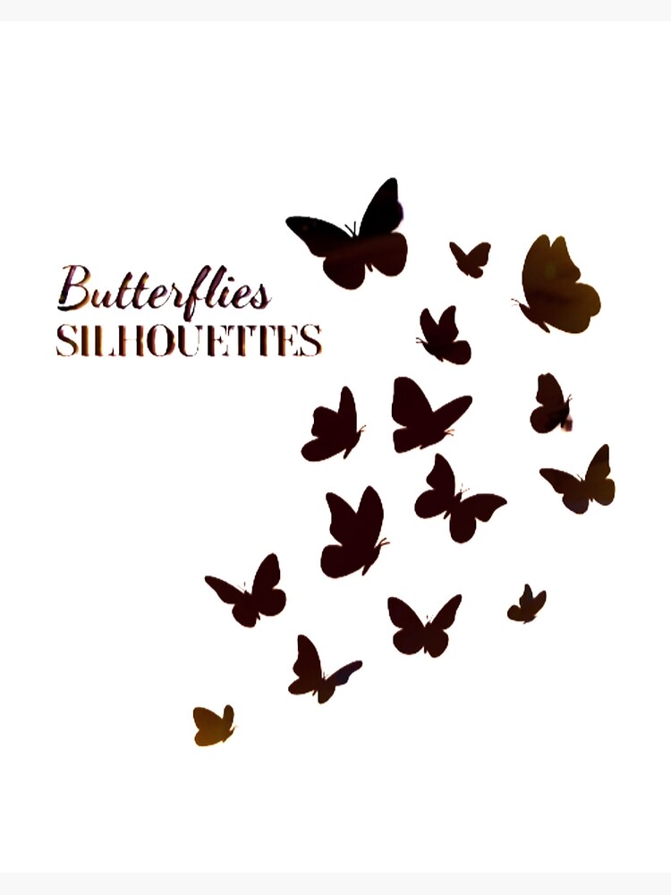 Download Butterfly Svg Cricut Svg Butterflies Silhouette Art Board Print By Imranas Redbubble