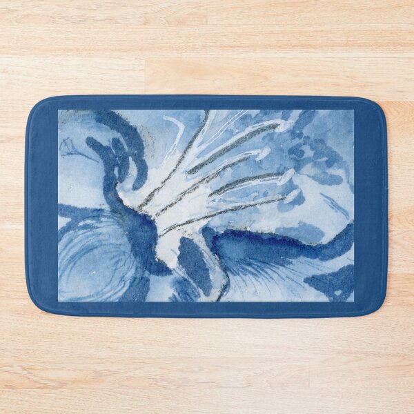 Artikelvorschau, Aquarell Bluebell Detail entworfen und verkauft von Crystal Odenkirk.