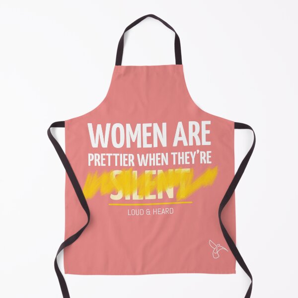 Item preview, Women Are Prettier When They're Loud & Heard designed and sold by AladdinMktgs.