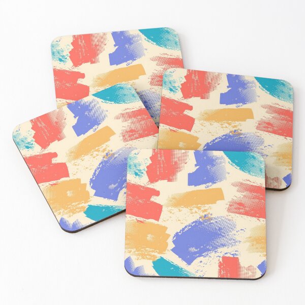 Item preview, Abstract Brushstrokes Spring Pattern designed and sold by pugmom4.