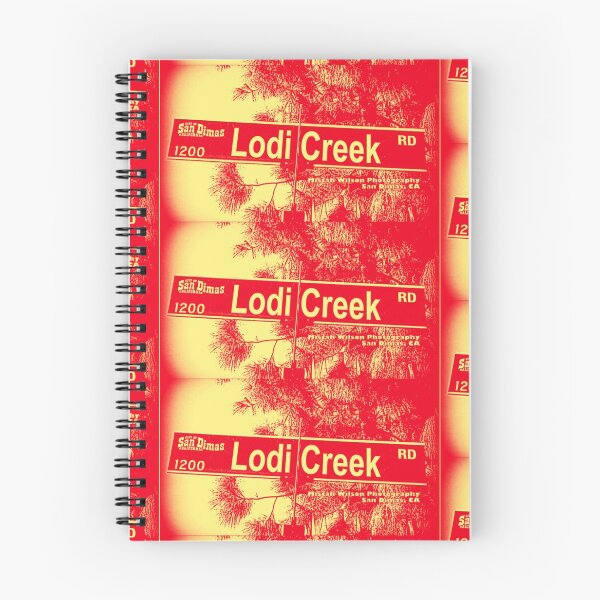 Item preview, Lodi Creek Road, San Dimas, California by Mistah Wilson designed and sold by The Street Sign Store.