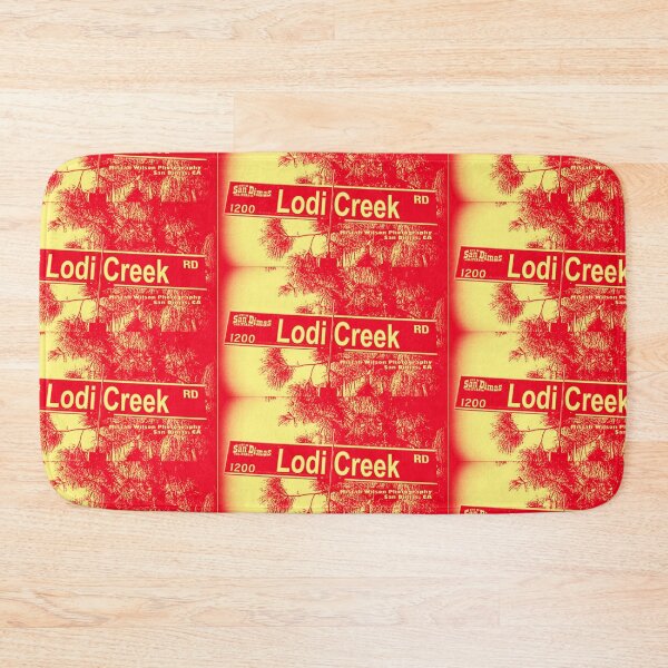 Item preview, Lodi Creek Road, San Dimas, California by Mistah Wilson designed and sold by The Street Sign Store.
