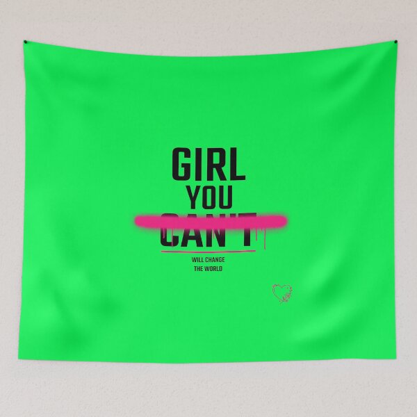 Item preview, Girl You Will Change The World designed and sold by AladdinMktgs.
