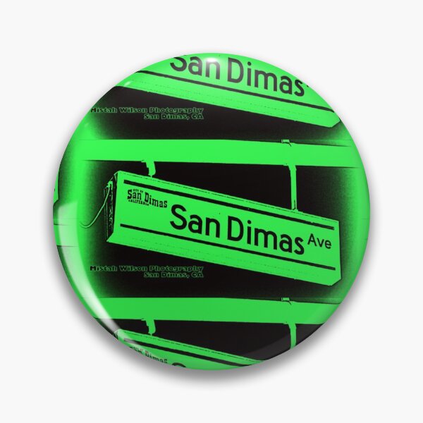 Item preview, San Dimas Avenue, San Dimas, California by Mistah Wilson designed and sold by The Street Sign Store.