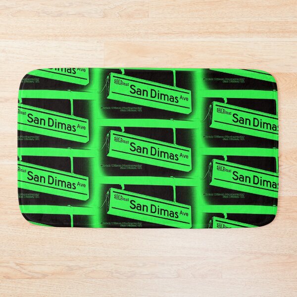 Item preview, San Dimas Avenue, San Dimas, California by Mistah Wilson designed and sold by The Street Sign Store.
