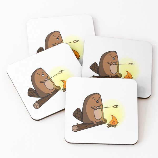 Item preview, Beaver Roasting Marshmallows designed and sold by JB-OPry.