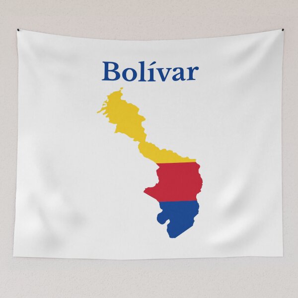 Item preview, Bolivar Department Map, Colombian Department designed and sold by marosharaf.