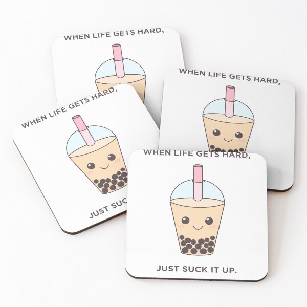 Item preview, When Life Gets Hard, Just Suck it Up. designed and sold by evBunny.