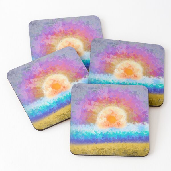 Item preview, “Beach Illusion” Abstract Art designed and sold by Fhfarms.
