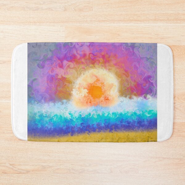 Item preview, “Beach Illusion” Abstract Art designed and sold by Fhfarms.