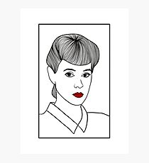 Rachael. Blade Runner Photographic Print