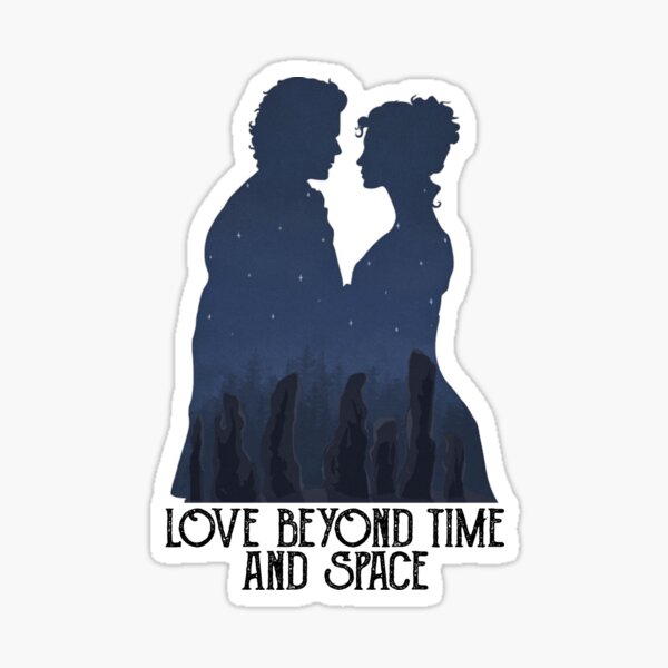 Aperçu de l'œuvre Jamie et Claire - Outlander Love au-delà du temps et de l'espace créée et vendue par RubyKing94.