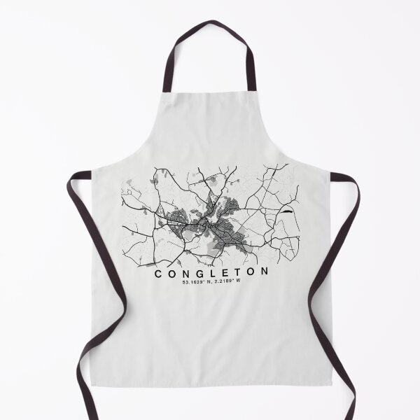 Item preview, CONGLETON | MAP AND COORDINATES designed and sold by axelle1410.
