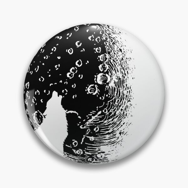 Item preview, Wolf and full moon designed and sold by ArtjomDesign.