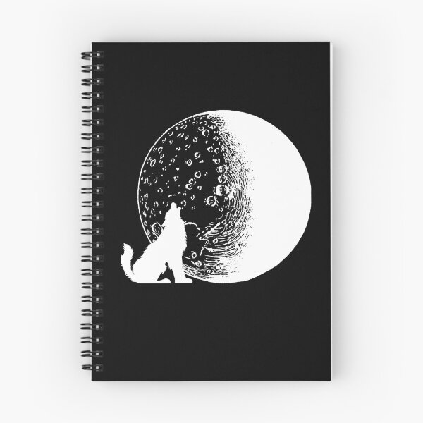 Item preview, Wolf and full moon designed and sold by ArtjomDesign.