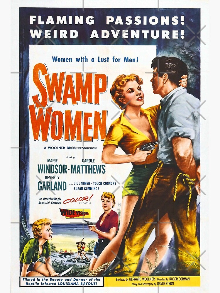 Swamp Woman. Classic B movie poster. | Art Board Print