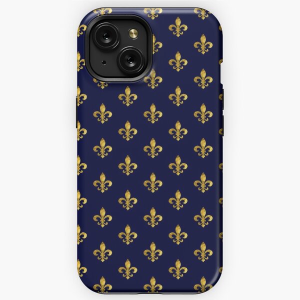 Classic White Louis Vuitton Seamless Pattern iPhone 14 Plus Clear Case