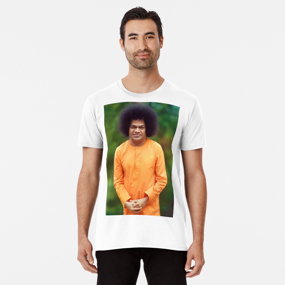 Sathya Sai Baba Standing | Sai Baba | Premium T-Shirt