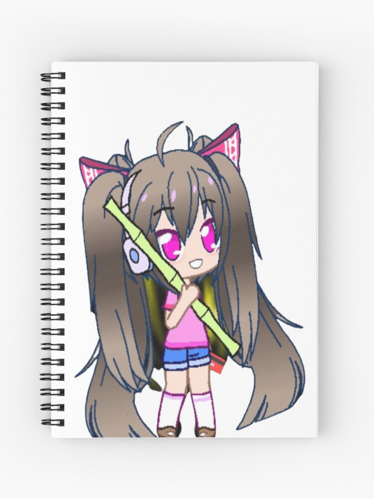 Eirian - gacha edit Spiral Notebook for Sale by BambooBanana