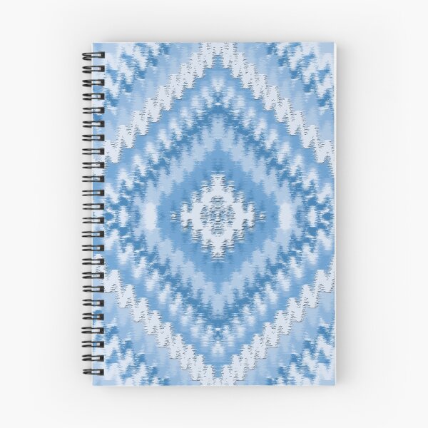 Item preview, Embossed Blue And White Shibori Diamond designed and sold by justrachna.