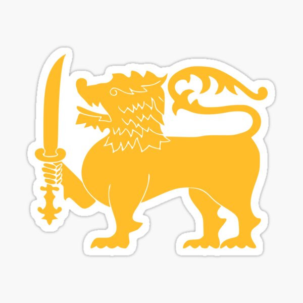 Sri Lanka Lion Stickers | Redbubble