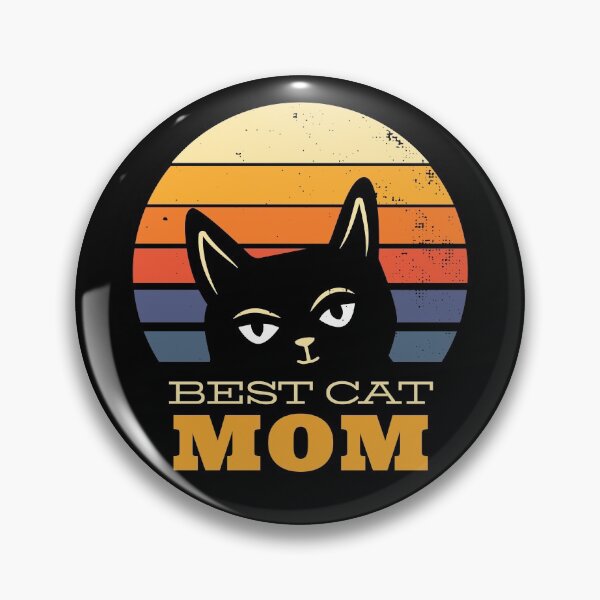 Artikelvorschau, Beste Katzenmutter, Vintage-Illustrationsdesign. Katzentasse, Katzenliebhaber-Geschenk, lustiges Katzenliebhaber-Geschenk. entworfen und verkauft von RoManSmArt.