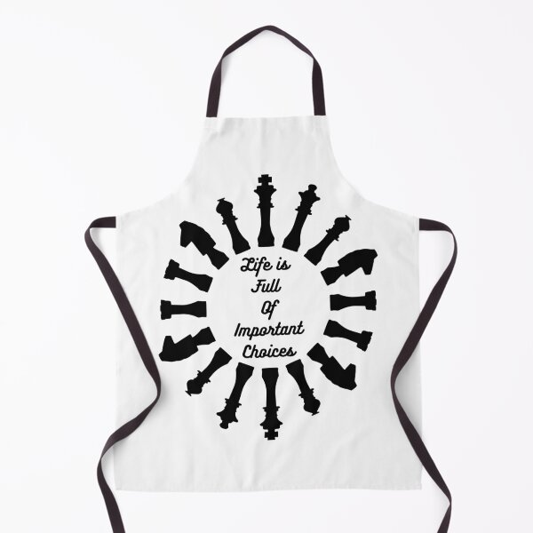 Item preview, Life Is Full Of Important Choices Chess designed and sold by AmberSiraj.