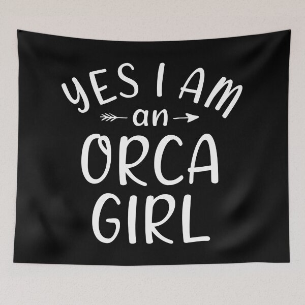 Item preview, Yes i am an orca girl designed and sold by Catsloversdotme.