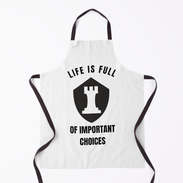 Item preview, Life Is Full Of Important Choices Chess designed and sold by AmberSiraj.