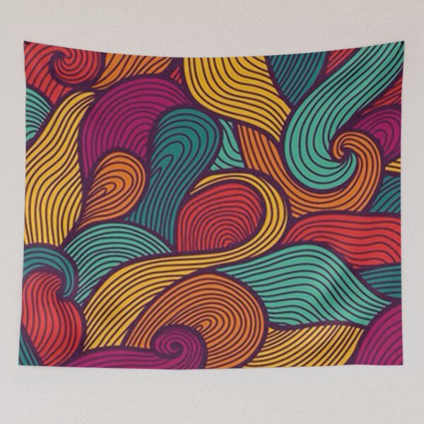 Item preview, Abstract Colorful Shapes designed and sold by Zetsmo.