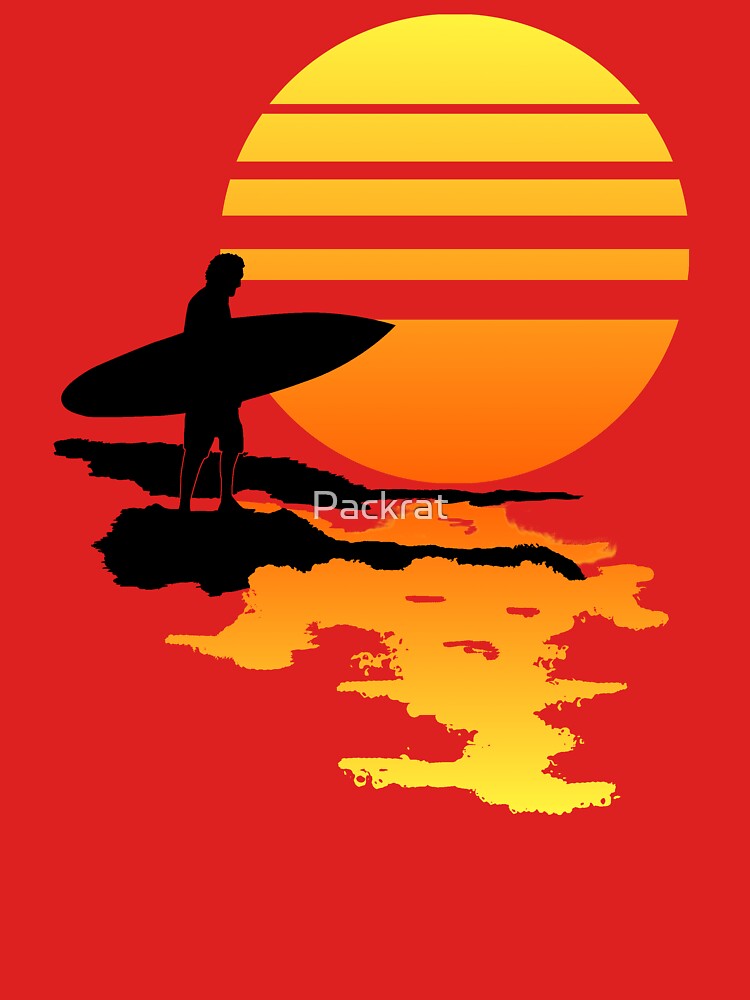 Disover Surfing Sunrise | Classic T-Shirt