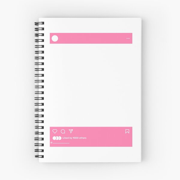 Item preview, Instagram Post Transparent Middle Pink designed and sold by flyrocket.