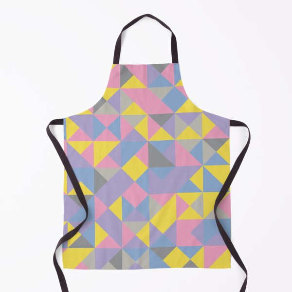 Item preview, Abstract pattern with geometric shapes in yellow and gray color palette designed and sold by acidmit.