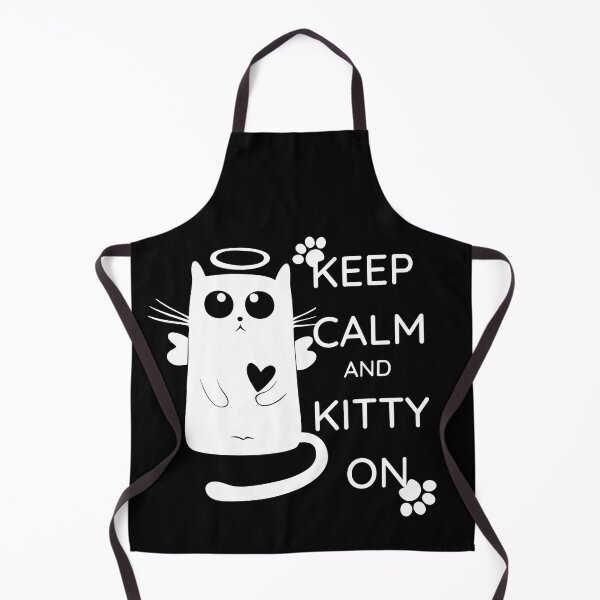 Item preview, Keep calm and kitty on designed and sold by Dankio.