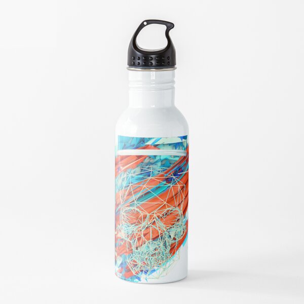 Polygon Halo Skull Water Bottle
