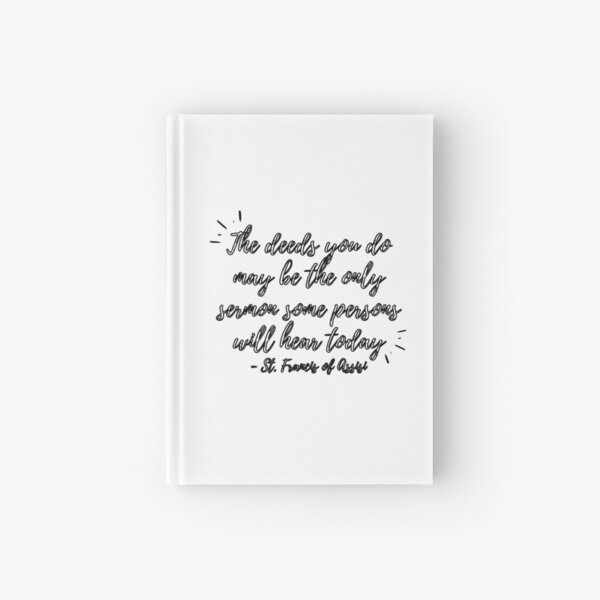 Catholic Quotes Hardcover Journals for Sale | Redbubble