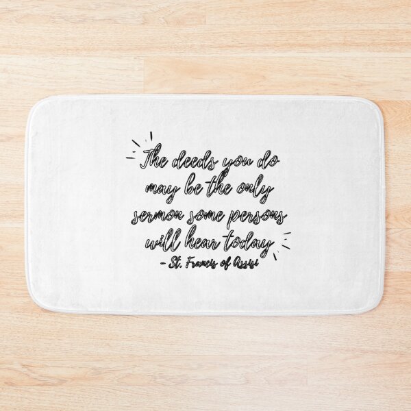 Item preview, The deeds you do (black hollow text) designed and sold by Grace Feucht.