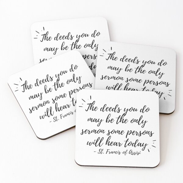 Item preview, The deeds you do (black text) designed and sold by Grace Feucht.