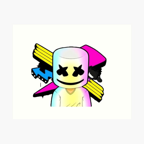 marshmello Art Print