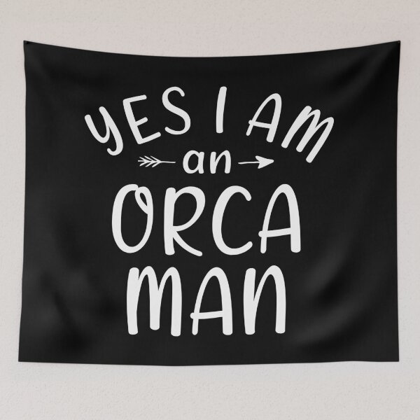 Item preview, Yes i am an orca man designed and sold by Catsloversdotme.